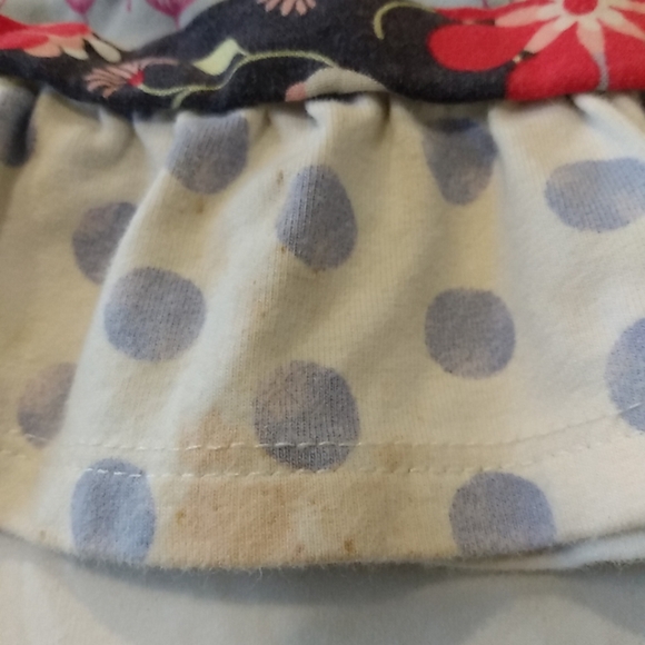 Matilda Jane 435 Girl Dress Tunic Tank Top 12 14 Bright Happy Floral Blue Red - Picture 11 of 11